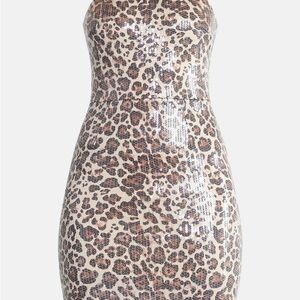 Madden NYC Women's Sequin Mini Tube Dress